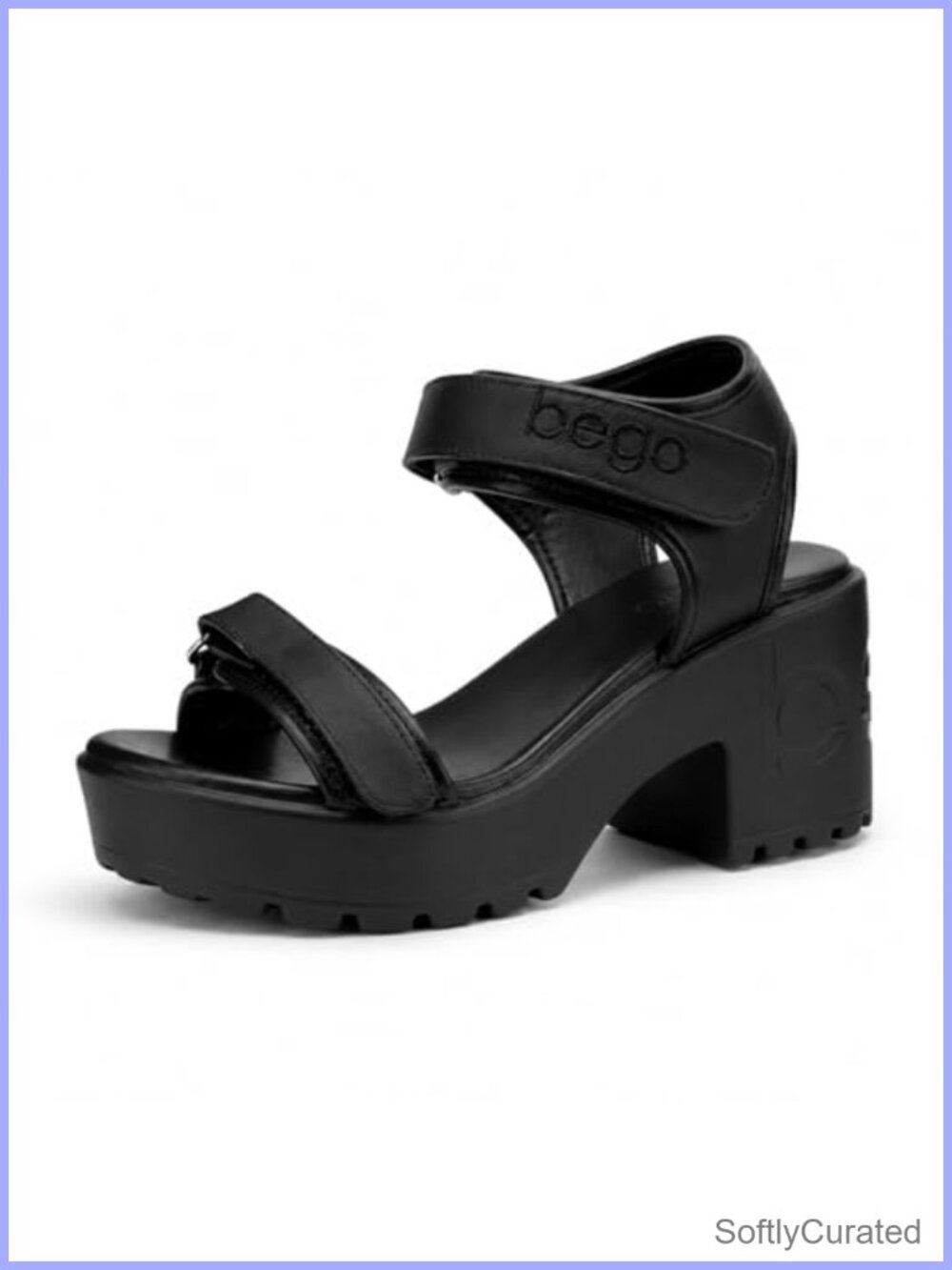 Platform Sandals Open Toe Lug Sole Heeled Sandals Pineapple Leather Grape